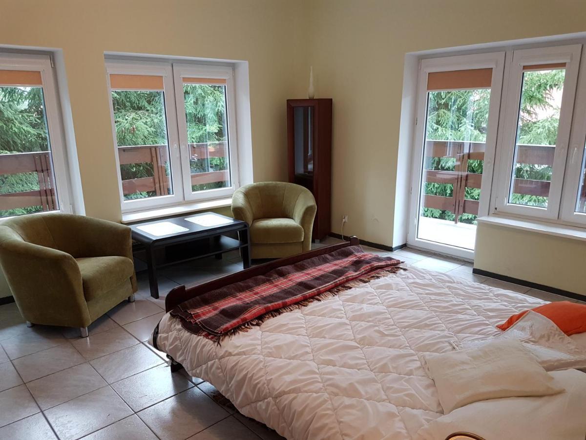 Duzy Dom Wilkasy Zalesie 100M Od Plazy Villa Ngoại thất bức ảnh