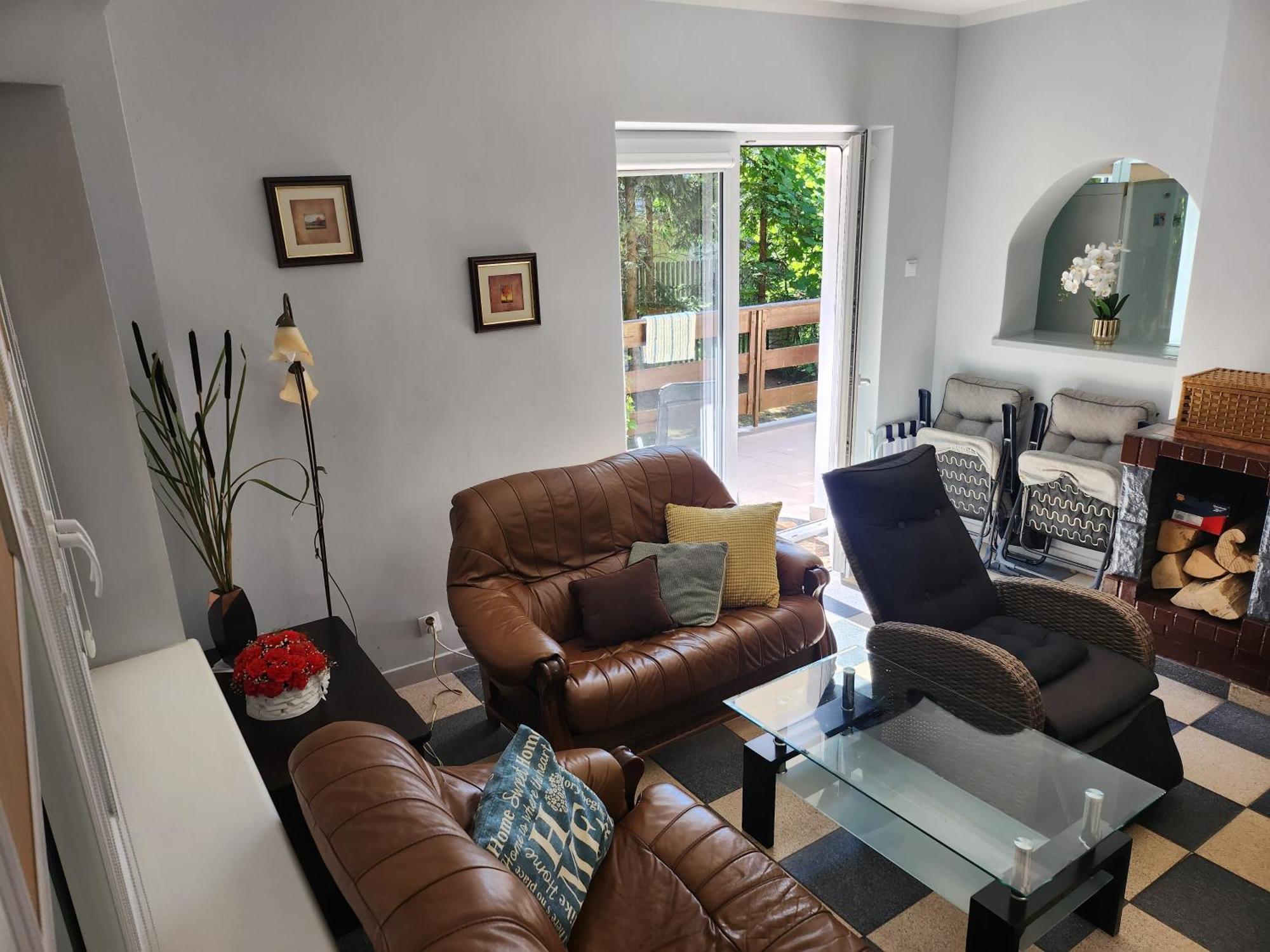 Duzy Dom Wilkasy Zalesie 100M Od Plazy Villa Ngoại thất bức ảnh